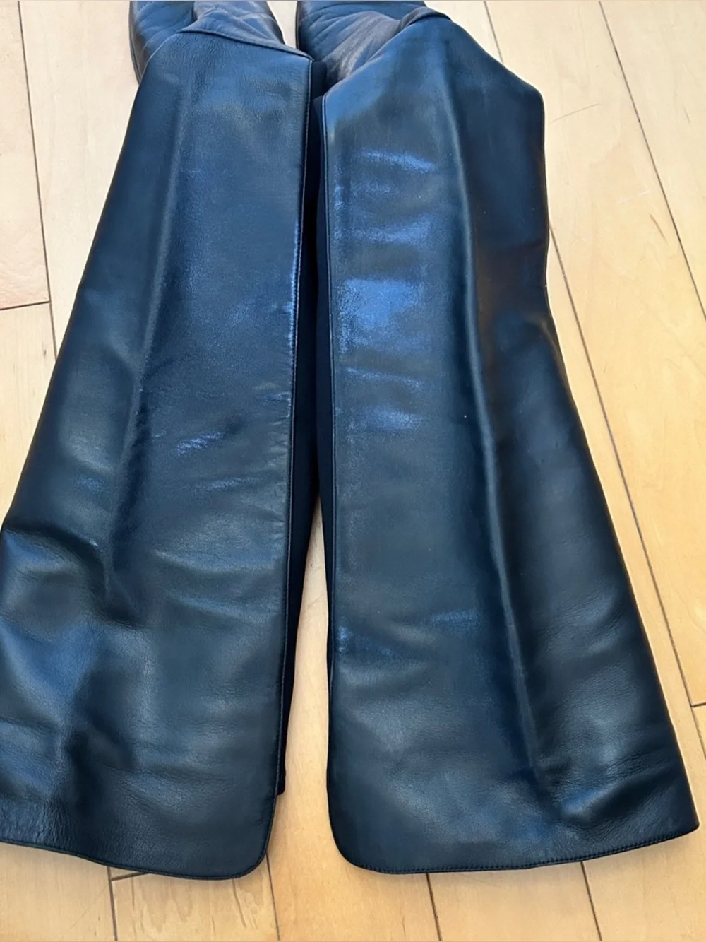 Stuart Weitzman Black 50/50 Over-the-Knee Boots Size 9